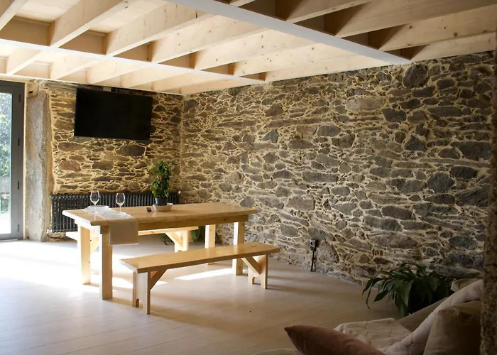O Lar De San Fins-casita Rural Lägenhet A Coruña