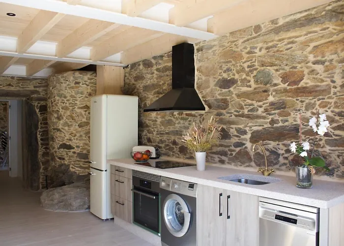 Lägenhet O Lar De San Fins-casita Rural A Coruña